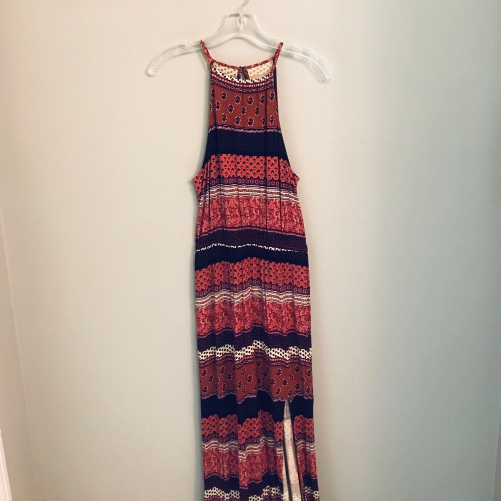 American Eagle Halter Maxi Dress